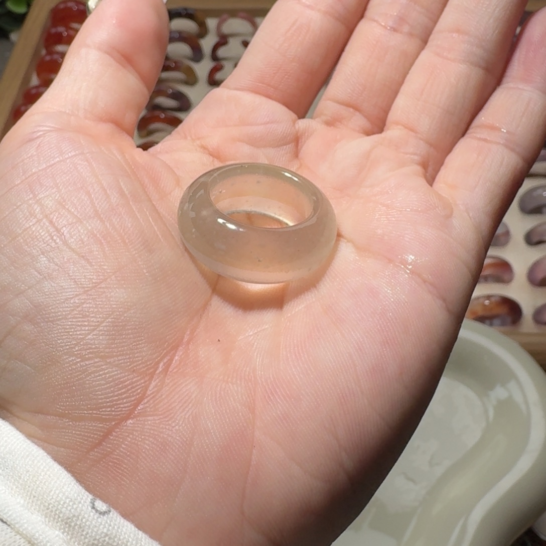 玛瑙/玉髓未镶嵌戒圈