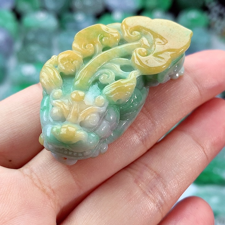 颈饰未镶嵌翡翠ℳ****舟翡翠