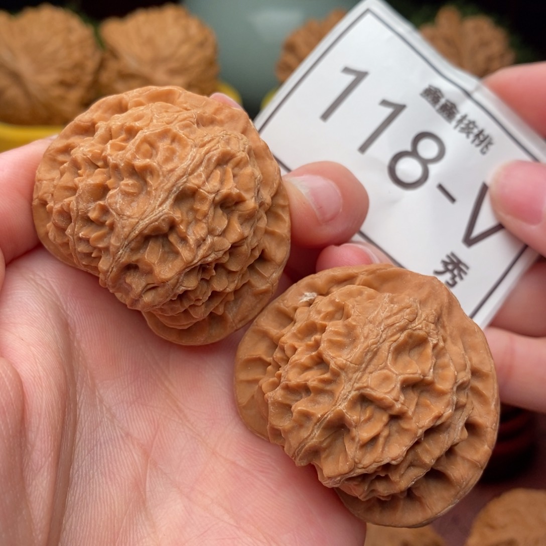 文玩核桃把件宫灯42