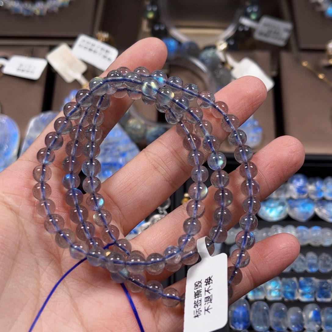 长石手串未镶嵌6左右
