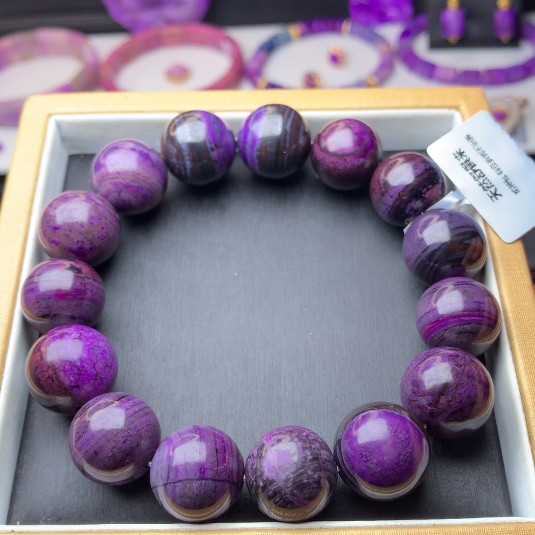 苏纪石（舒俱来）手链未镶嵌