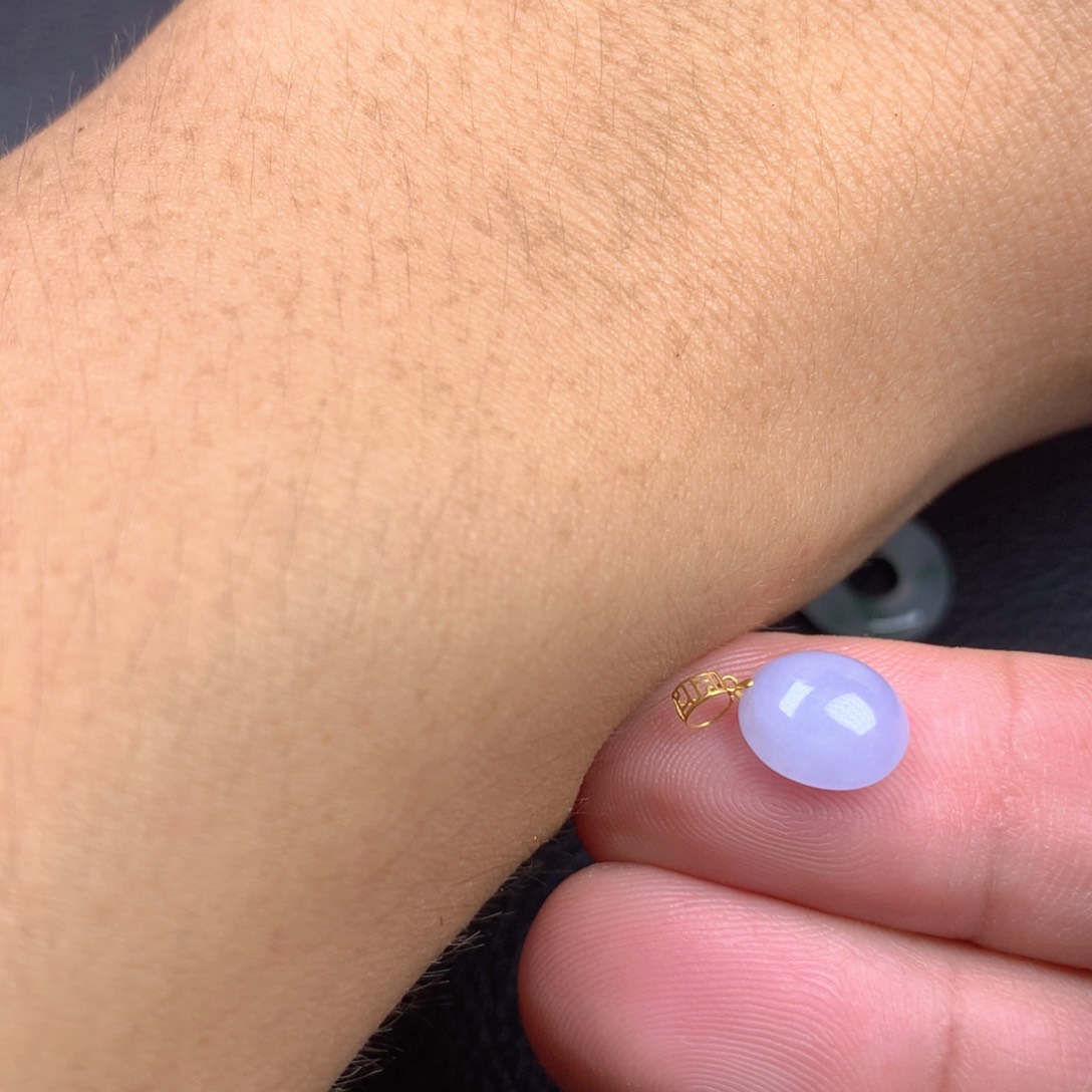 【闪购商品】翡翠18K金镶嵌颈饰翡翠