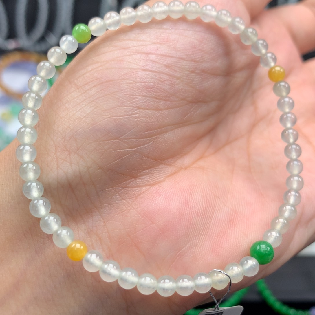 未镶嵌手链翡翠卡