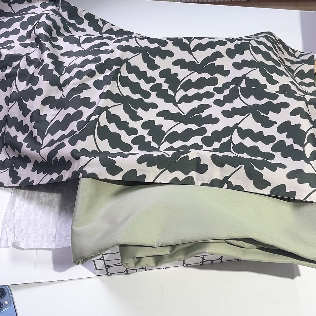 天丝天丝全棉抹茶之春220*240四件套