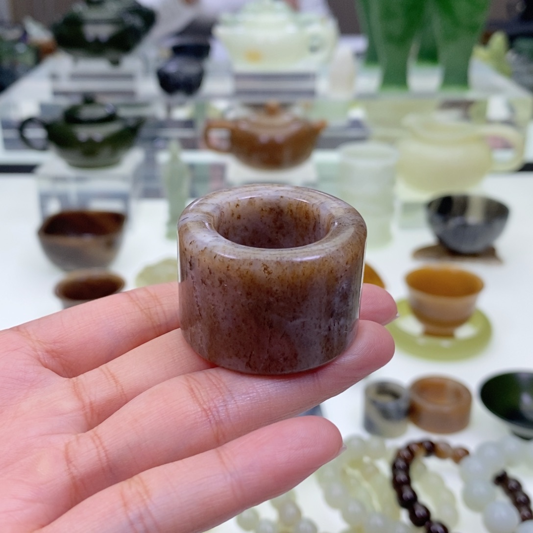 和田玉扳指未镶嵌