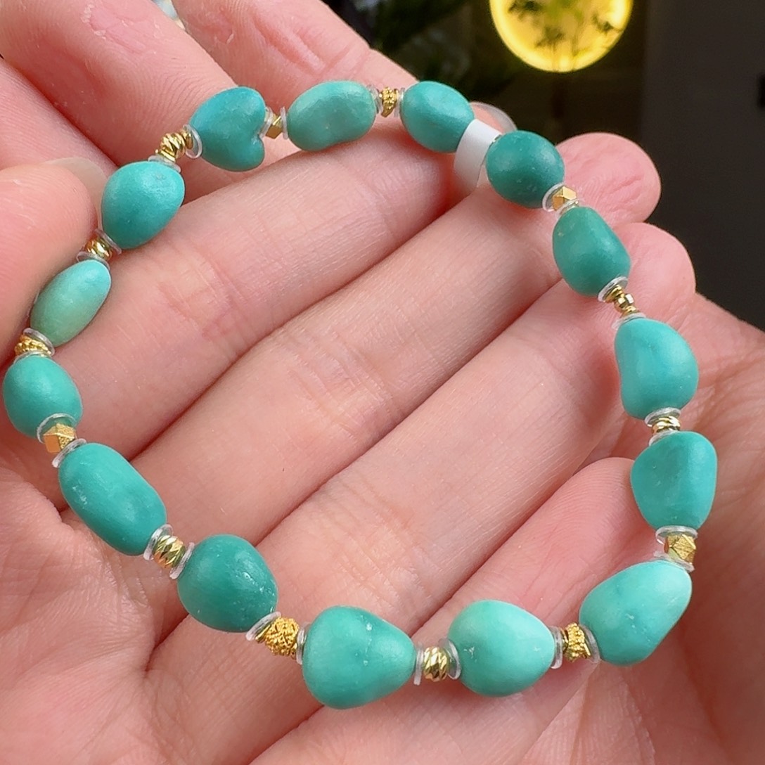 绿松石珠宝奇石未镶嵌