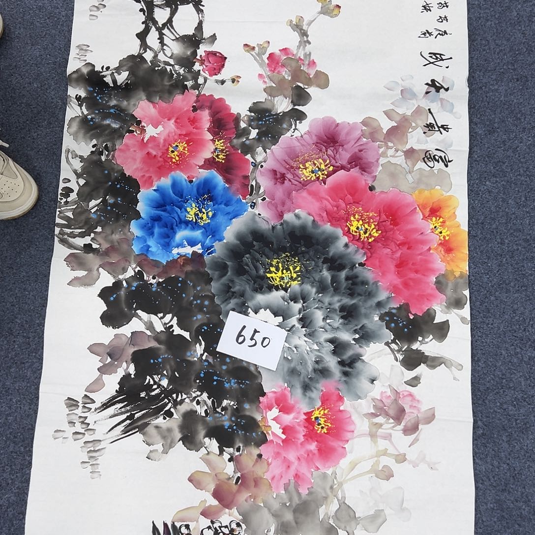 国画国画宣纸纯手绘作品