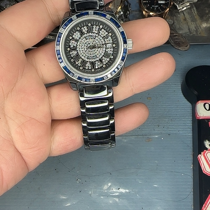 合金钢不锈钢机械机芯直播间展示介绍为准手表