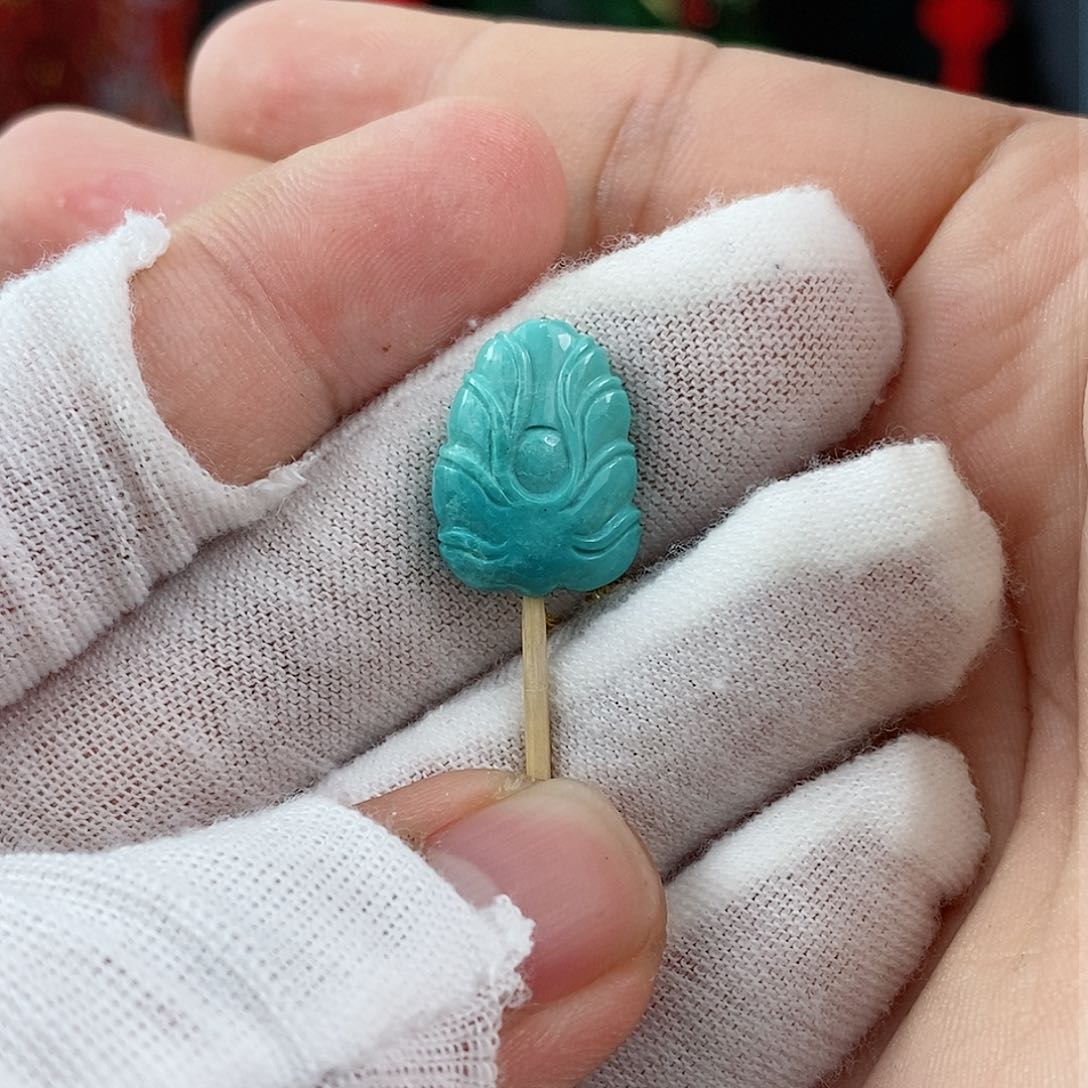 绿松石珠宝奇石未镶嵌