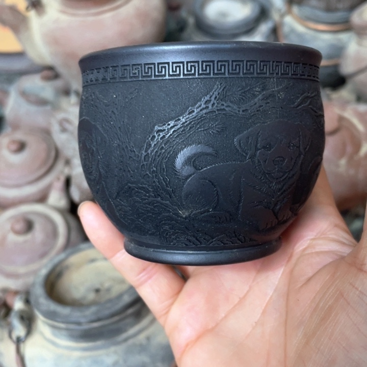 明***洲茶壶紫砂宜兴紫砂