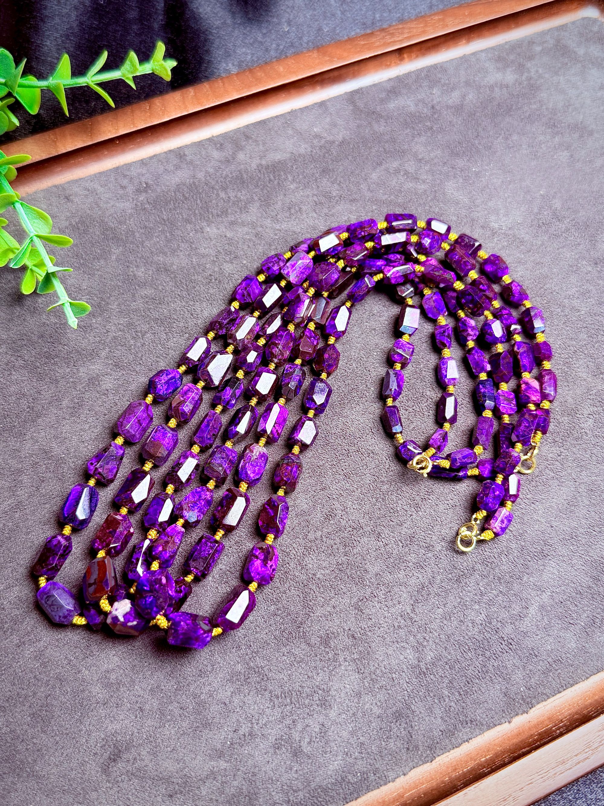 南非老矿 舒俱来火焰丝绒项链@多样性发其一