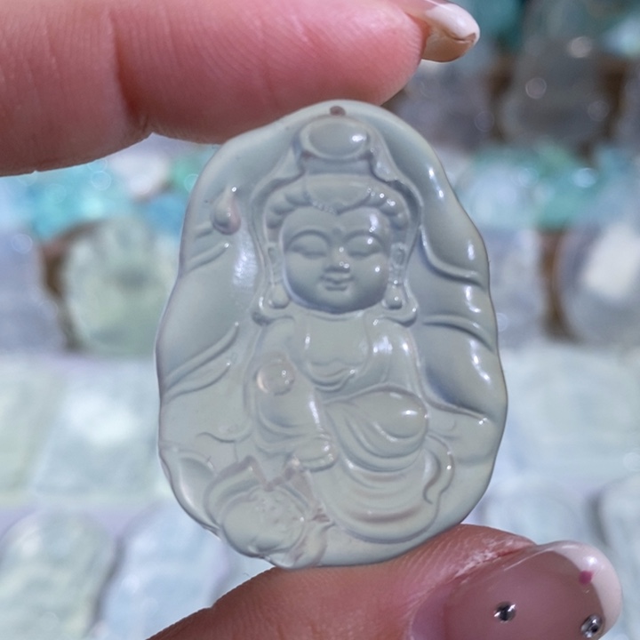 岫玉吊坠未镶嵌吊坠