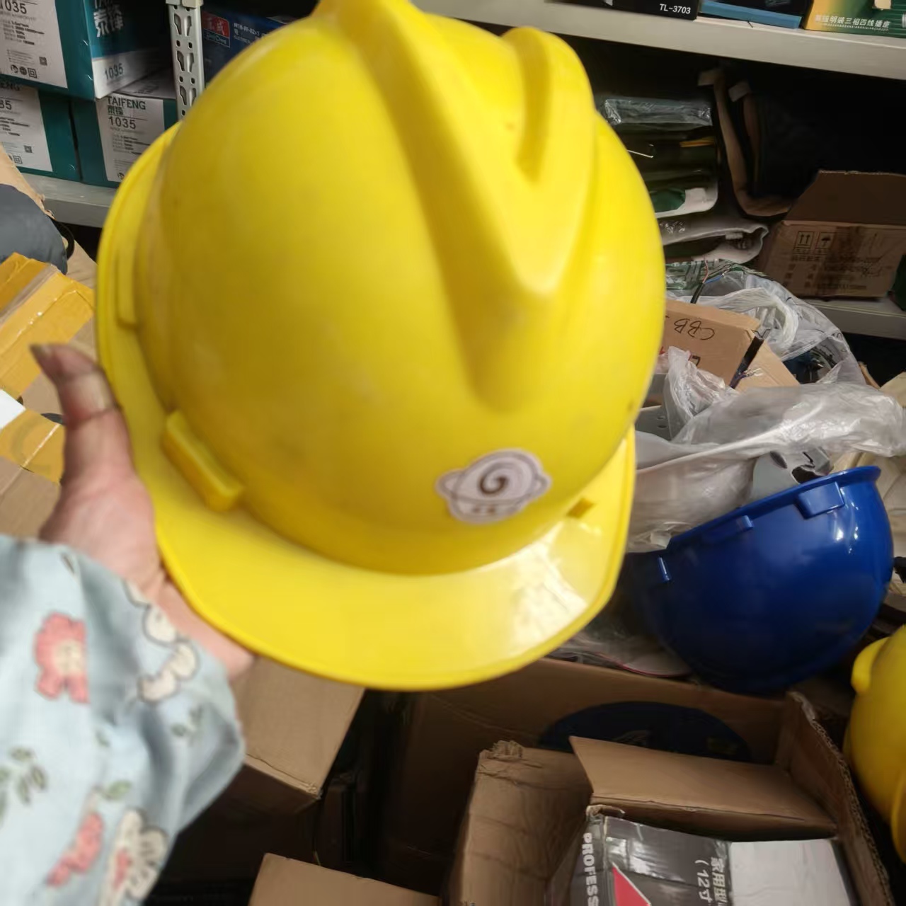 工地施工安全帽 安全帽