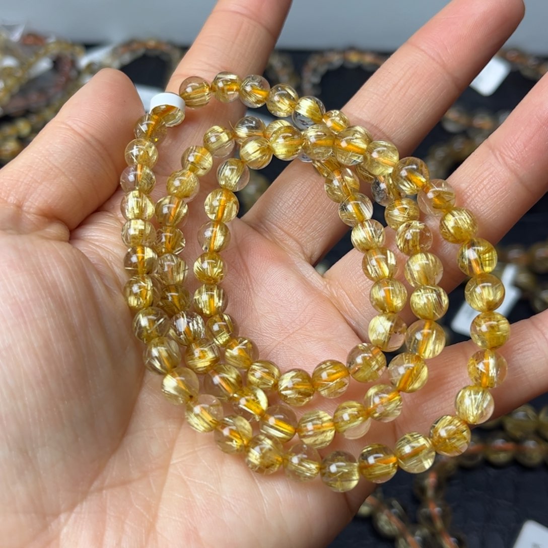 水晶手链未镶嵌天然