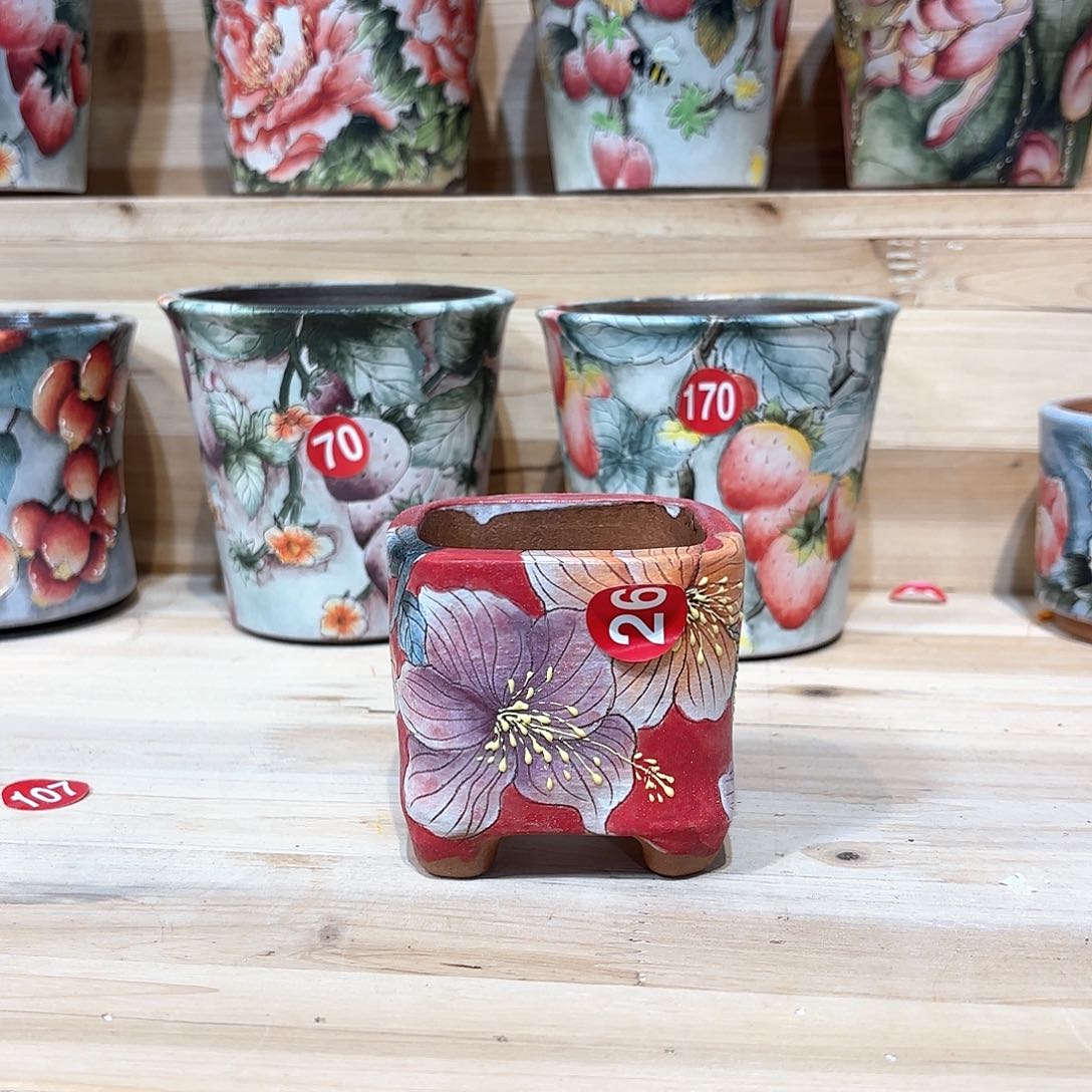 紫砂花盆手工花盆默认微瑕5/7