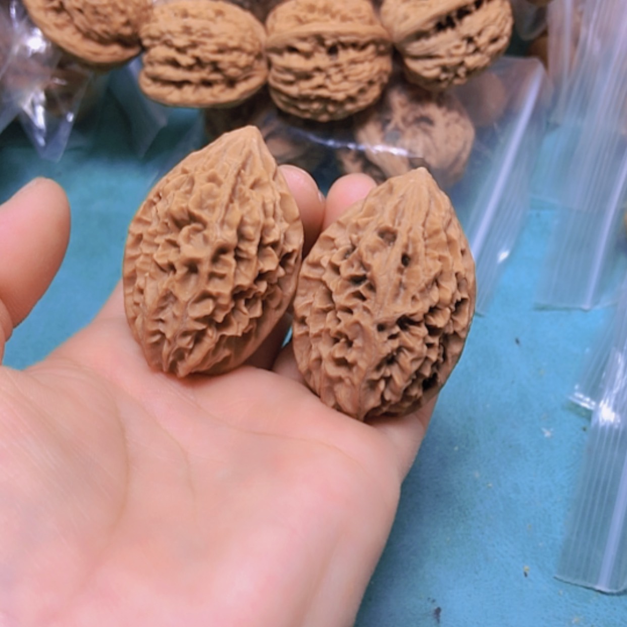 【闪购商品】把件核桃33老鼠修尖