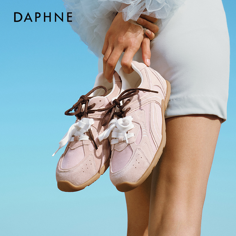 【蕾蕾优选】达芙妮云软德训鞋2025年秋季时尚百搭休闲舒适休闲鞋