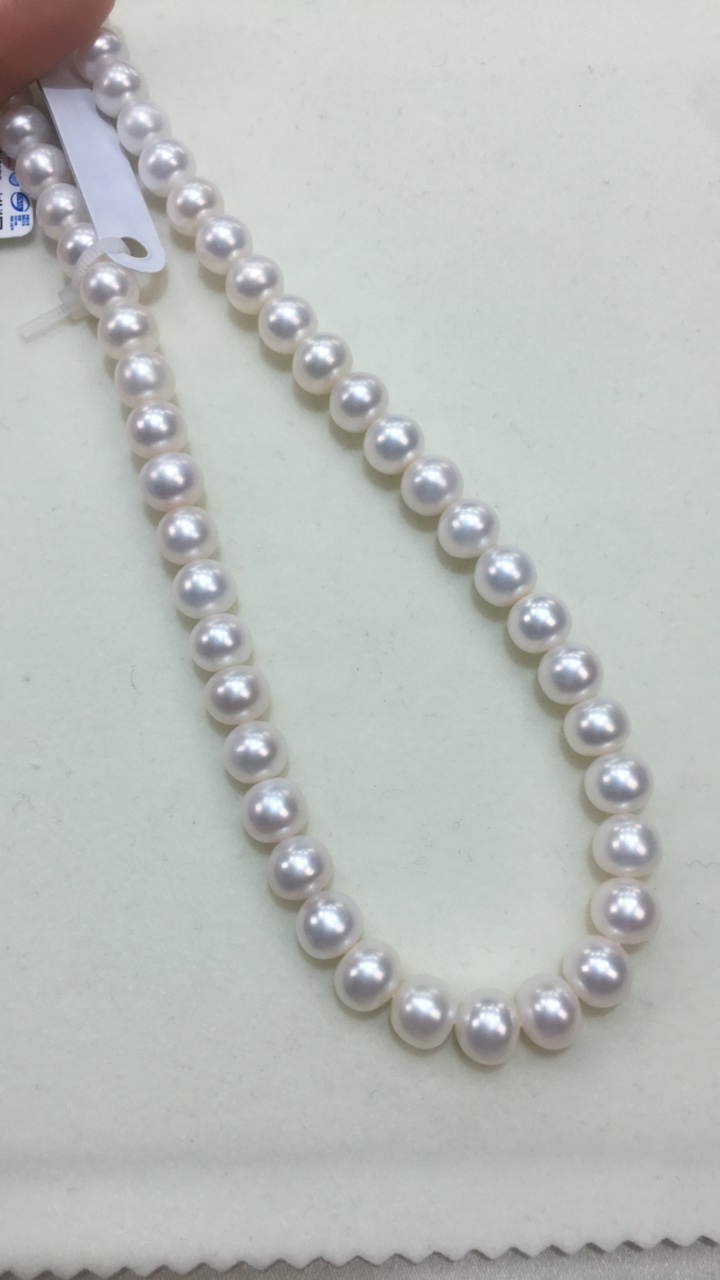 淡水无核镜面冷白澳白光肉眼无暇