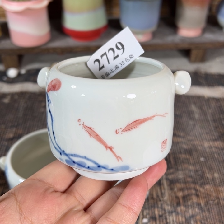 口6 手工花盆满30包邮