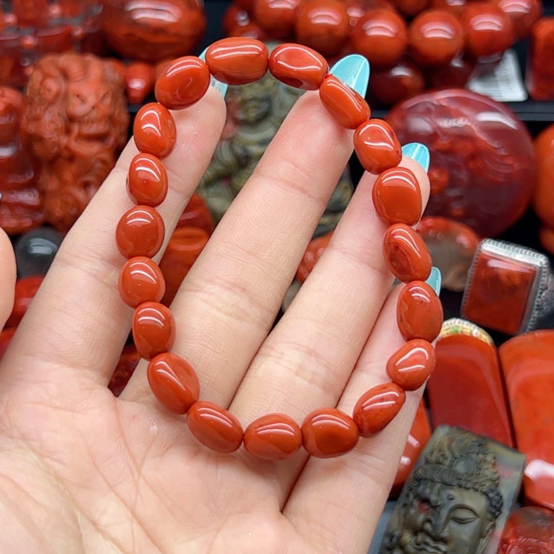 南红玛瑙配饰未镶嵌等****号