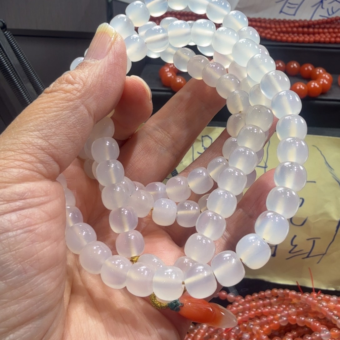 梵***善玛瑙/玉髓未镶嵌颈饰