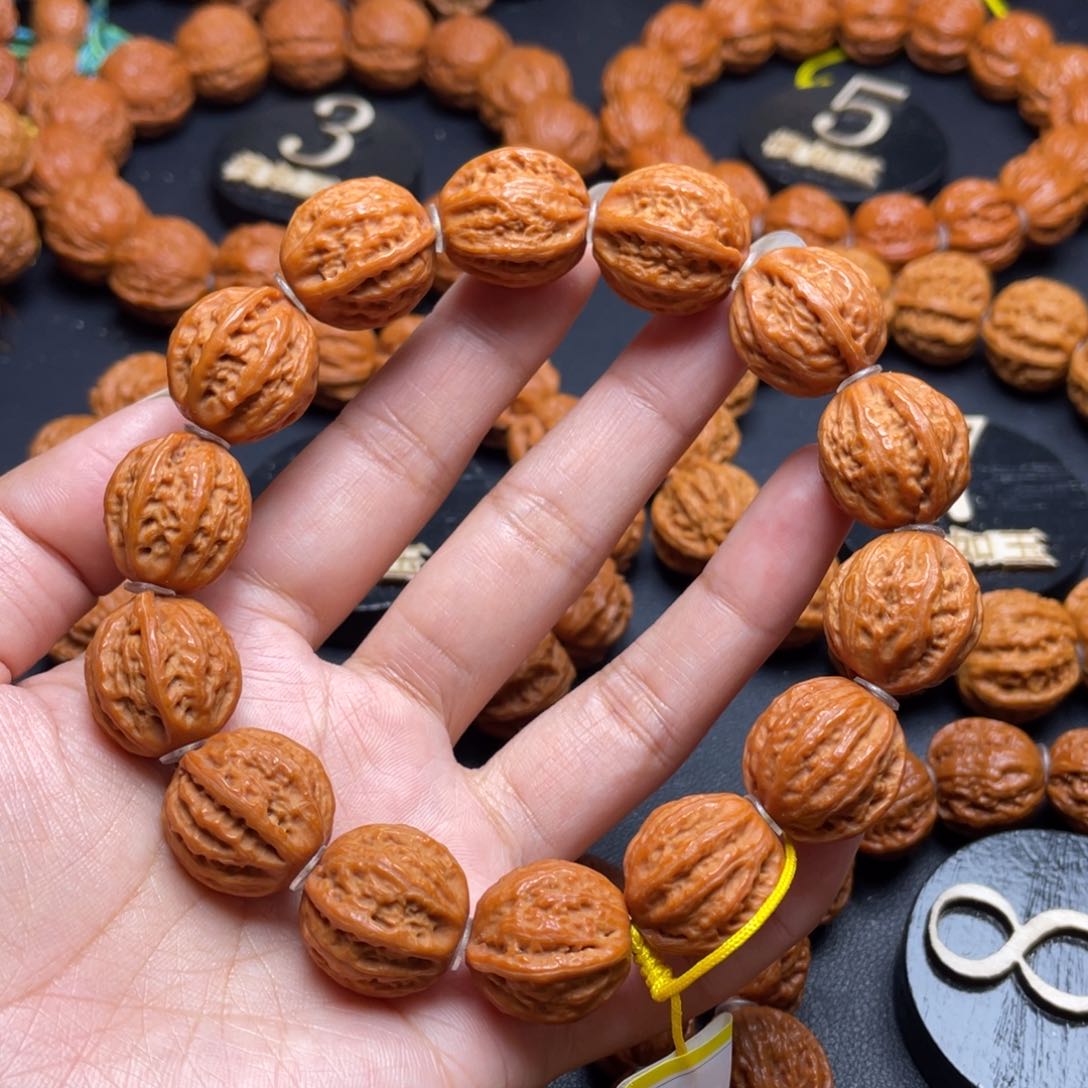 文玩核桃手串粗筋111