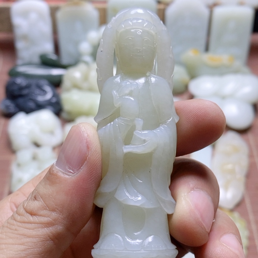 【闪购商品】和田玉未镶嵌挂件