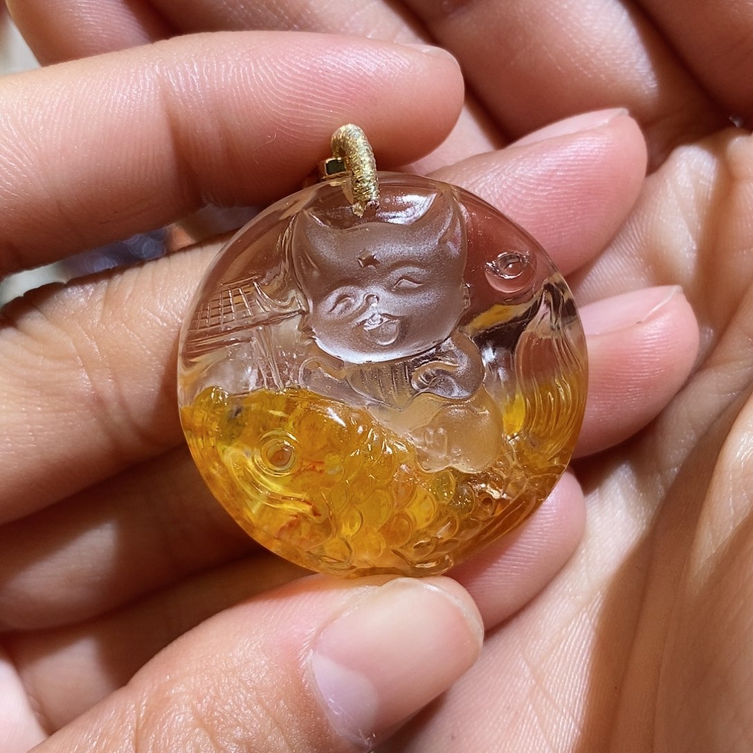 水晶颈饰未镶嵌?****）水晶