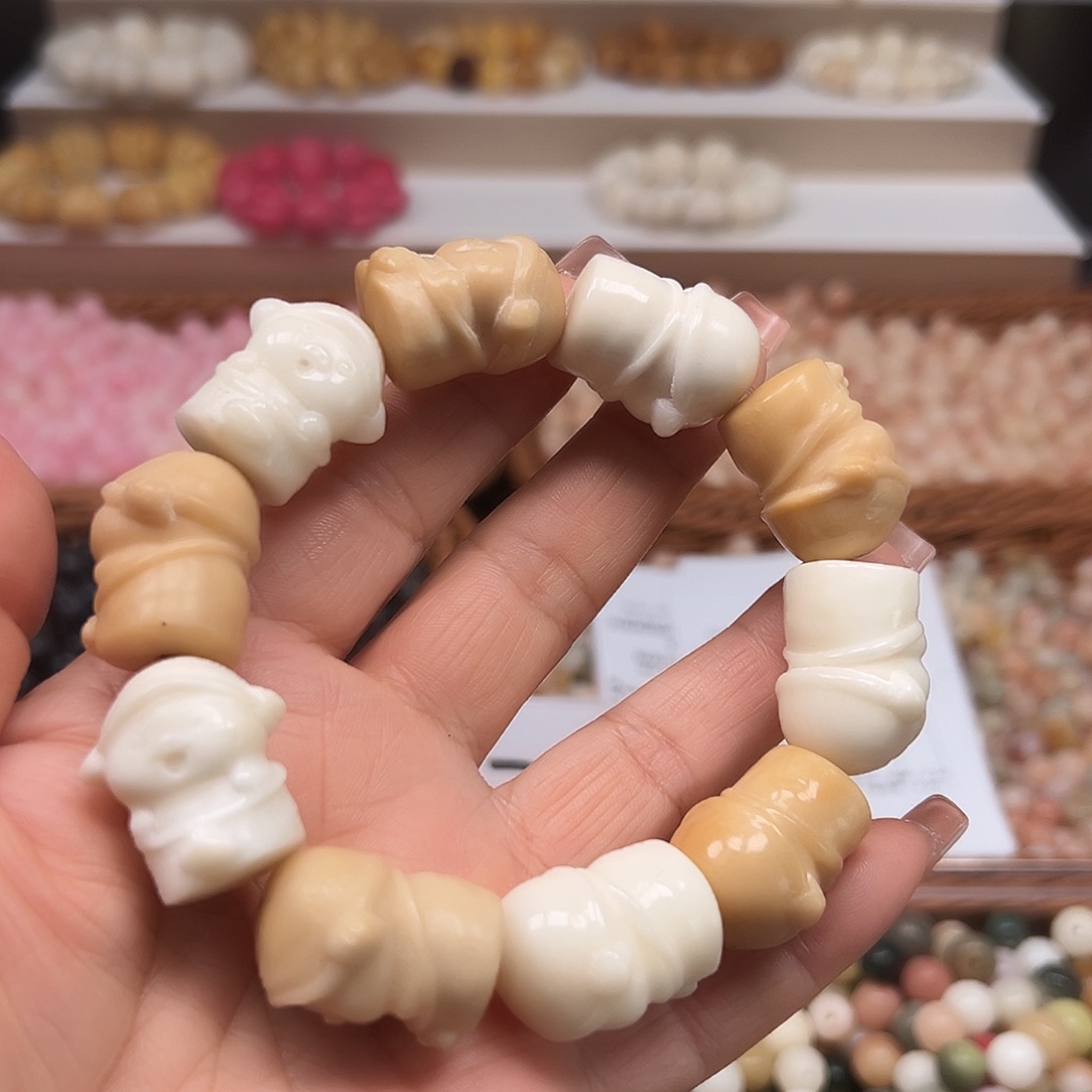 手串菩提根/象牙果通货卡24帽子猪10颗