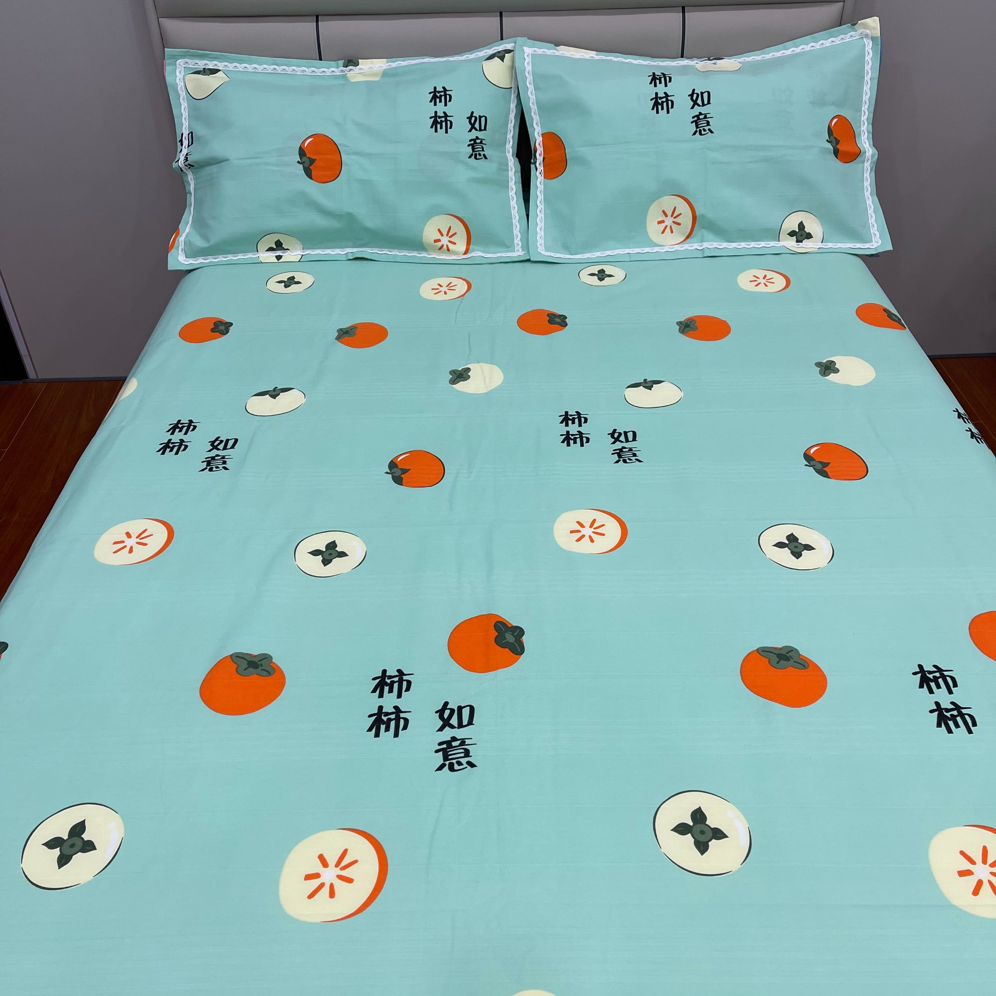 原棉老粗布床单三件套（231号）