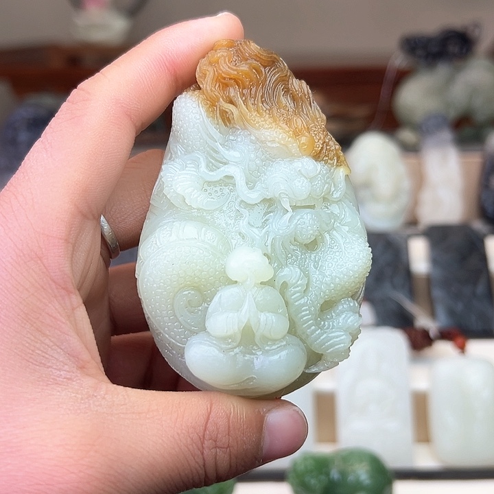 和田玉挂件未镶嵌