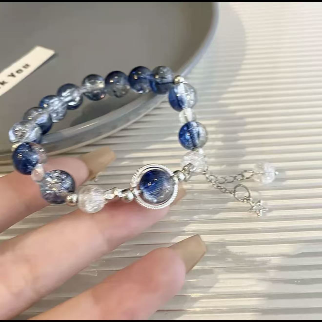 合金手链 【直播专享】银河悬溺星串手链ins小众设计感显白百搭手串