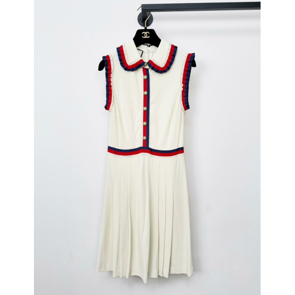 妃鱼/古驰/粘胶纤维/连衣裙/95新/凡2/14