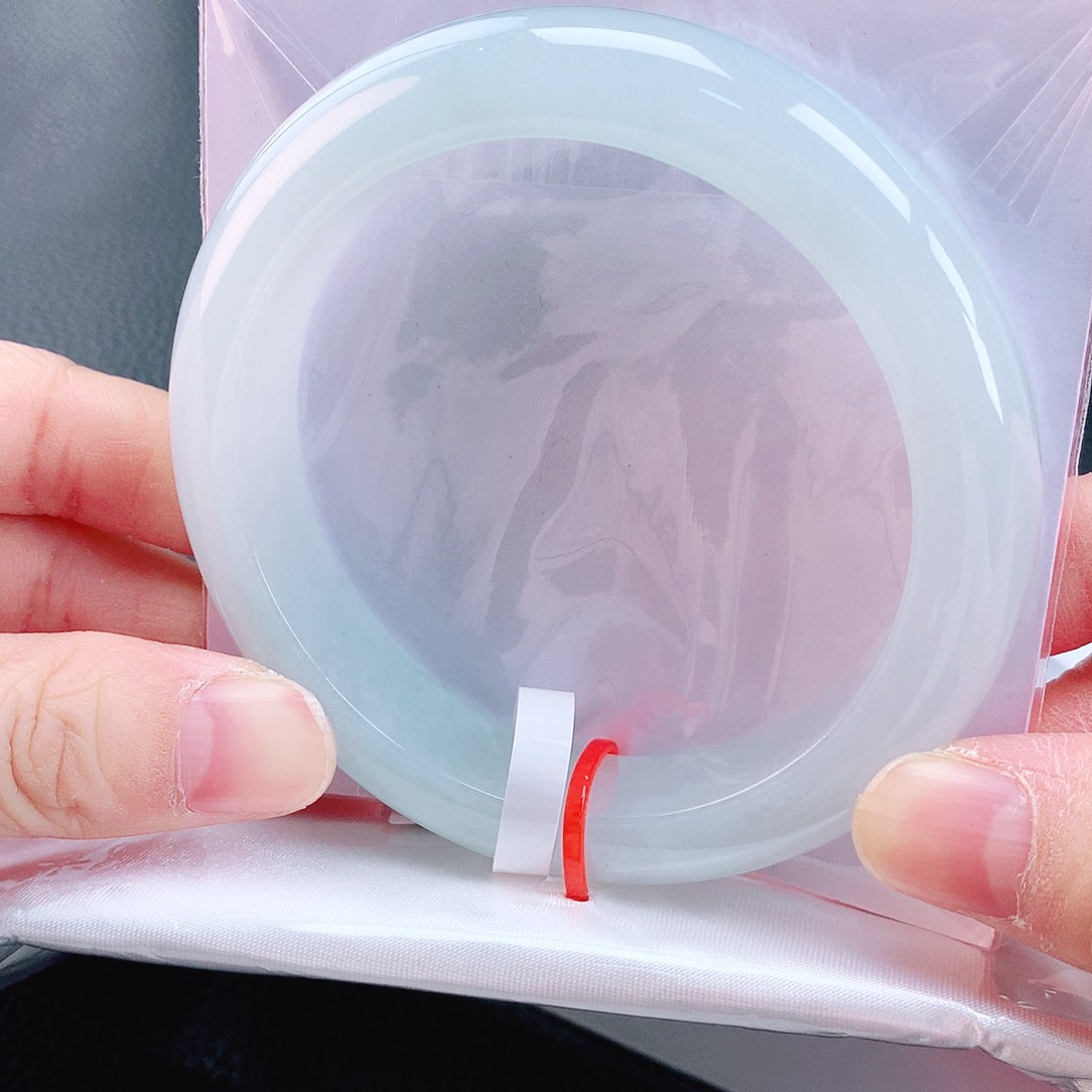 未镶嵌手镯翡翠59冰透