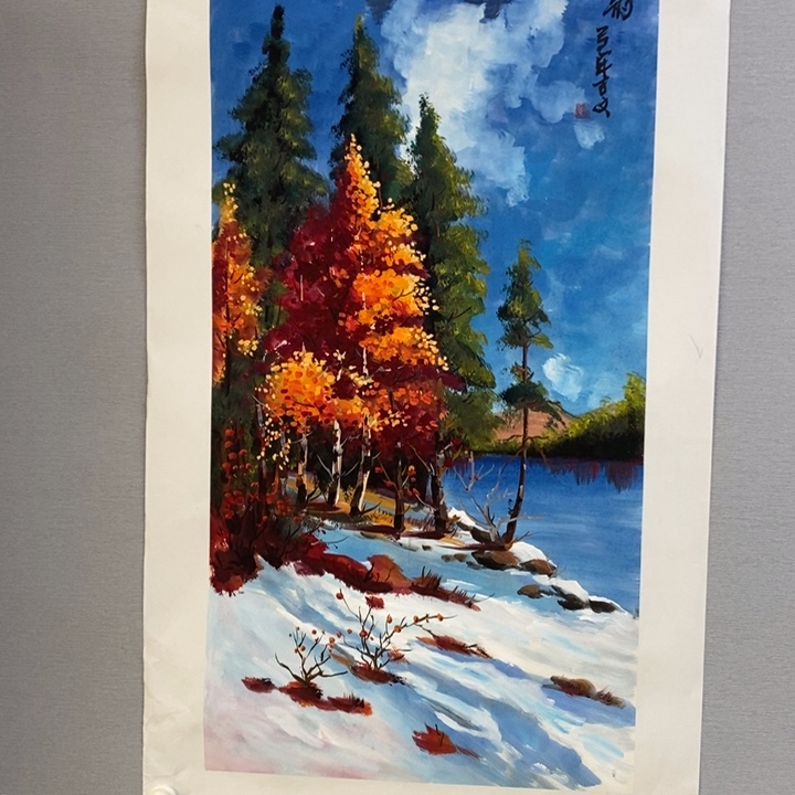 国画亲笔手绘原创