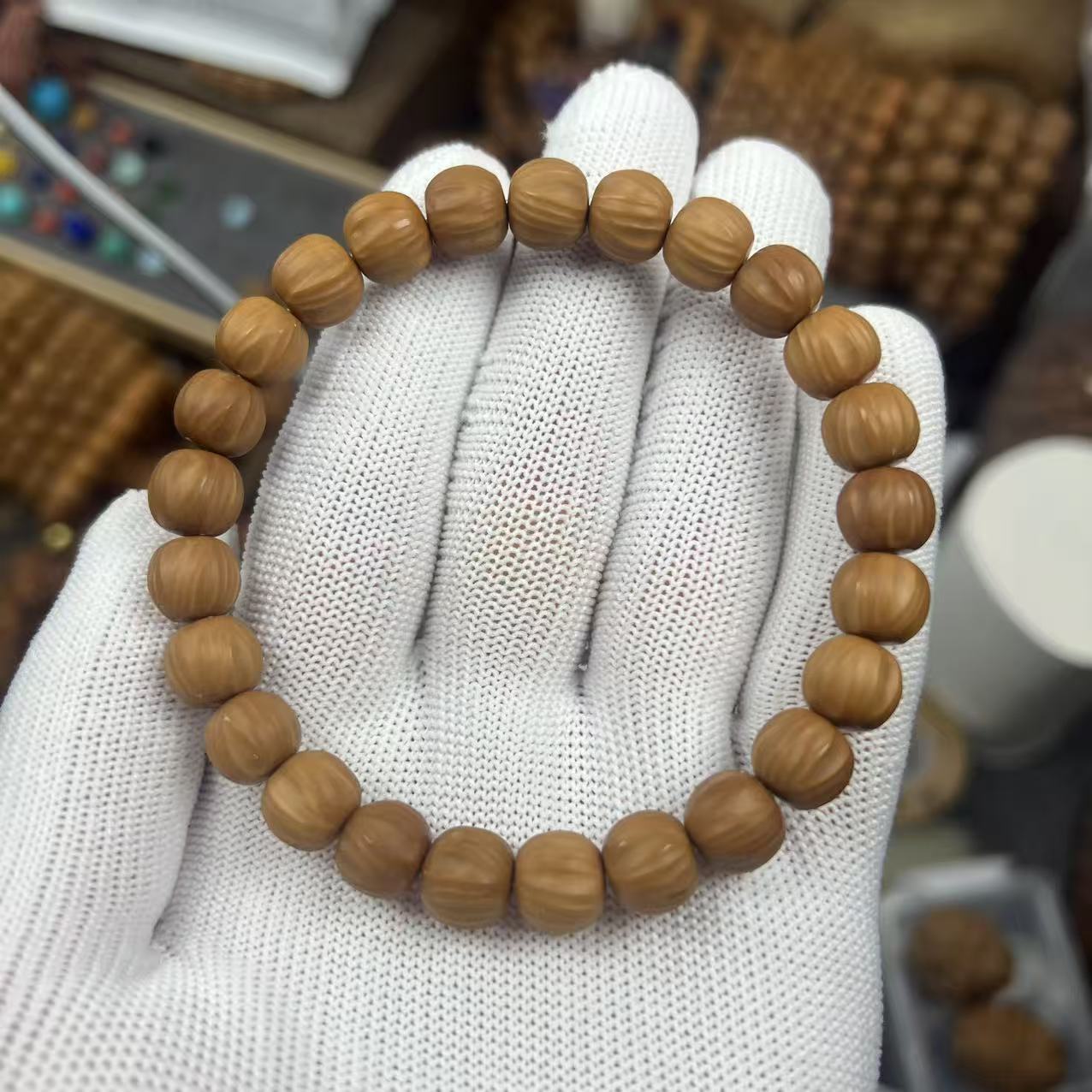 猴头手串百香9+瑕疵练手款