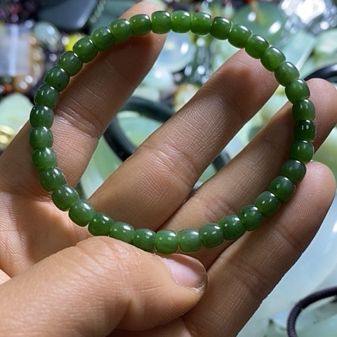 和田玉手链未镶嵌