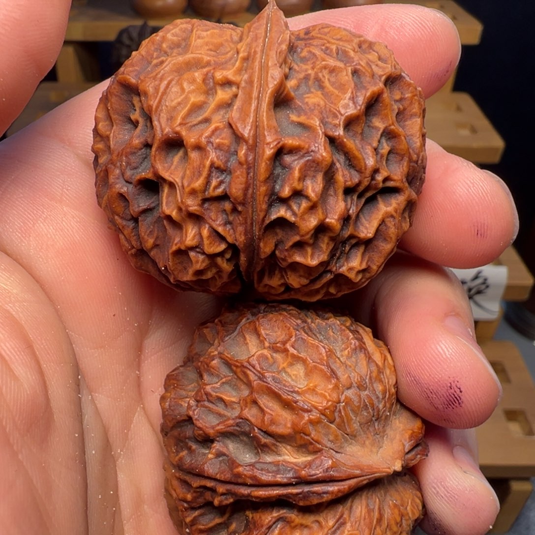 吊坠文玩核桃聚宝金蟾44mm