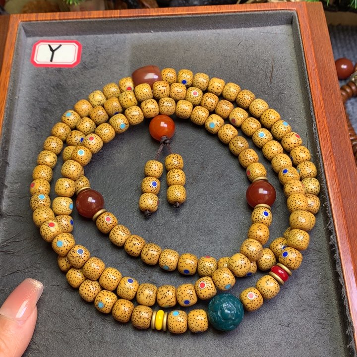 星月菩提吊坠菩提