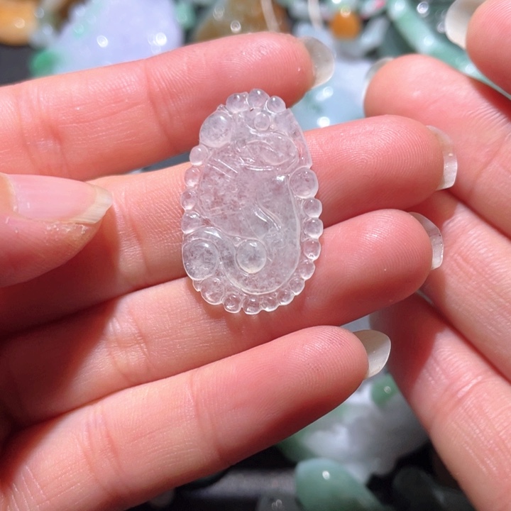 【闪购商品】翡翠颈饰未镶嵌天然翡翠