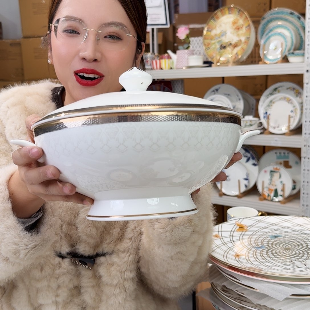 骨瓷高骨汤煲一个不能明火