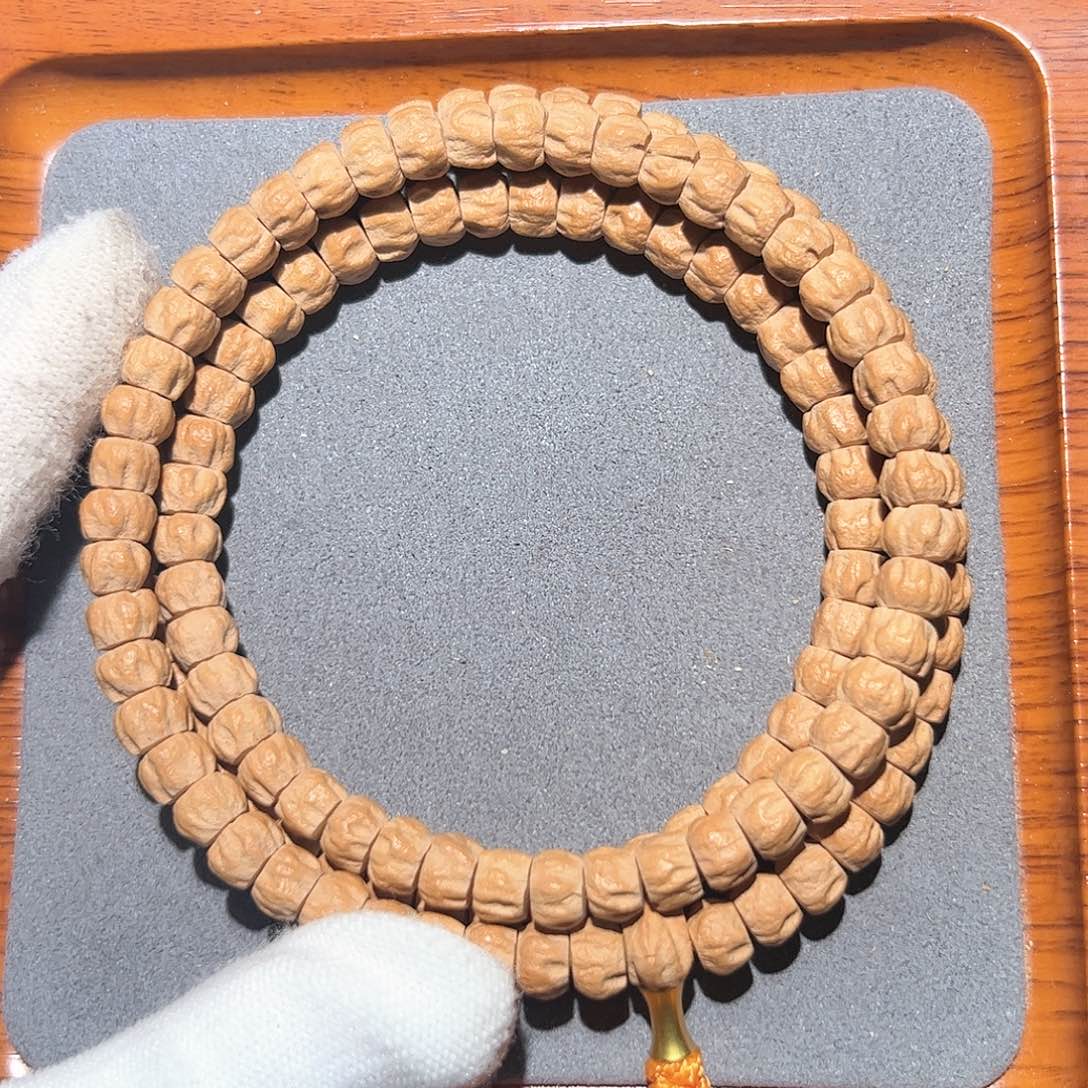 柏香籽/百香籽吊坠油皮莲花直切7.5