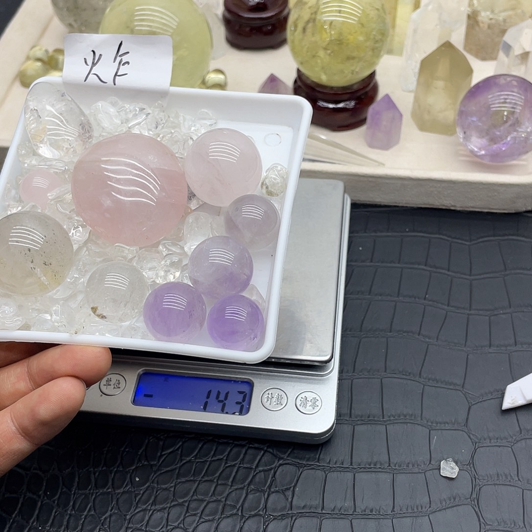 水晶珠宝半成品未镶嵌65