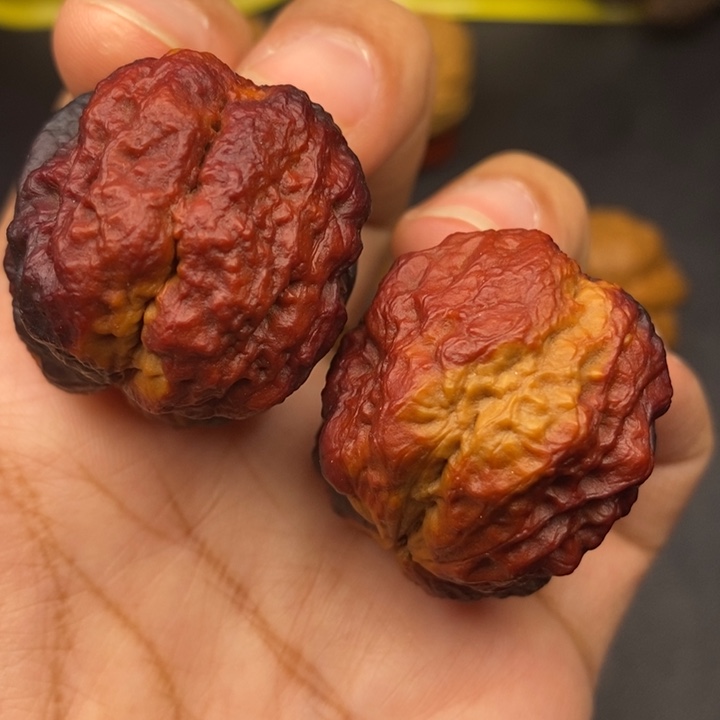 吊坠文玩核桃38尺方尊蛤蟆头