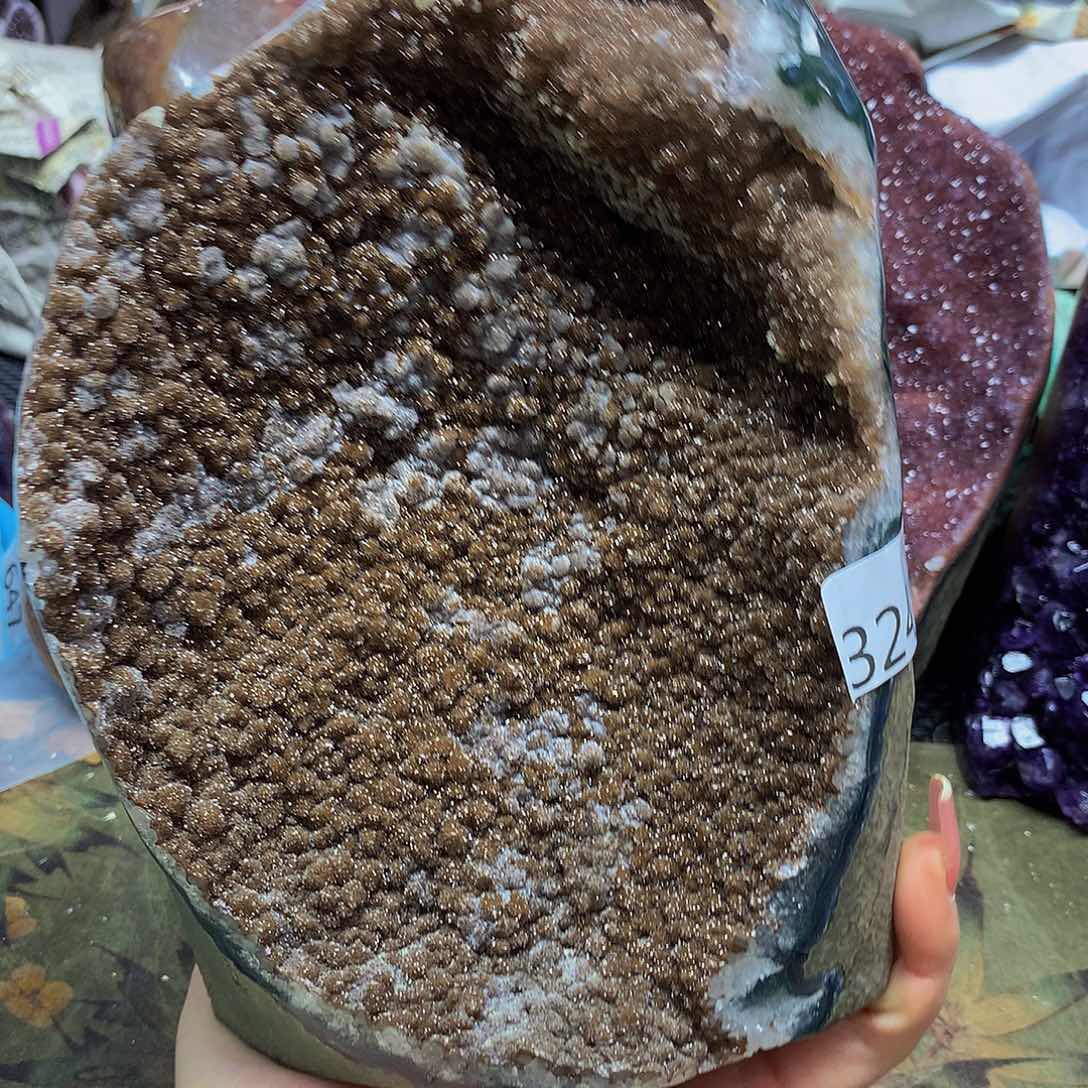 紫晶大型摆件（非配饰）未镶嵌