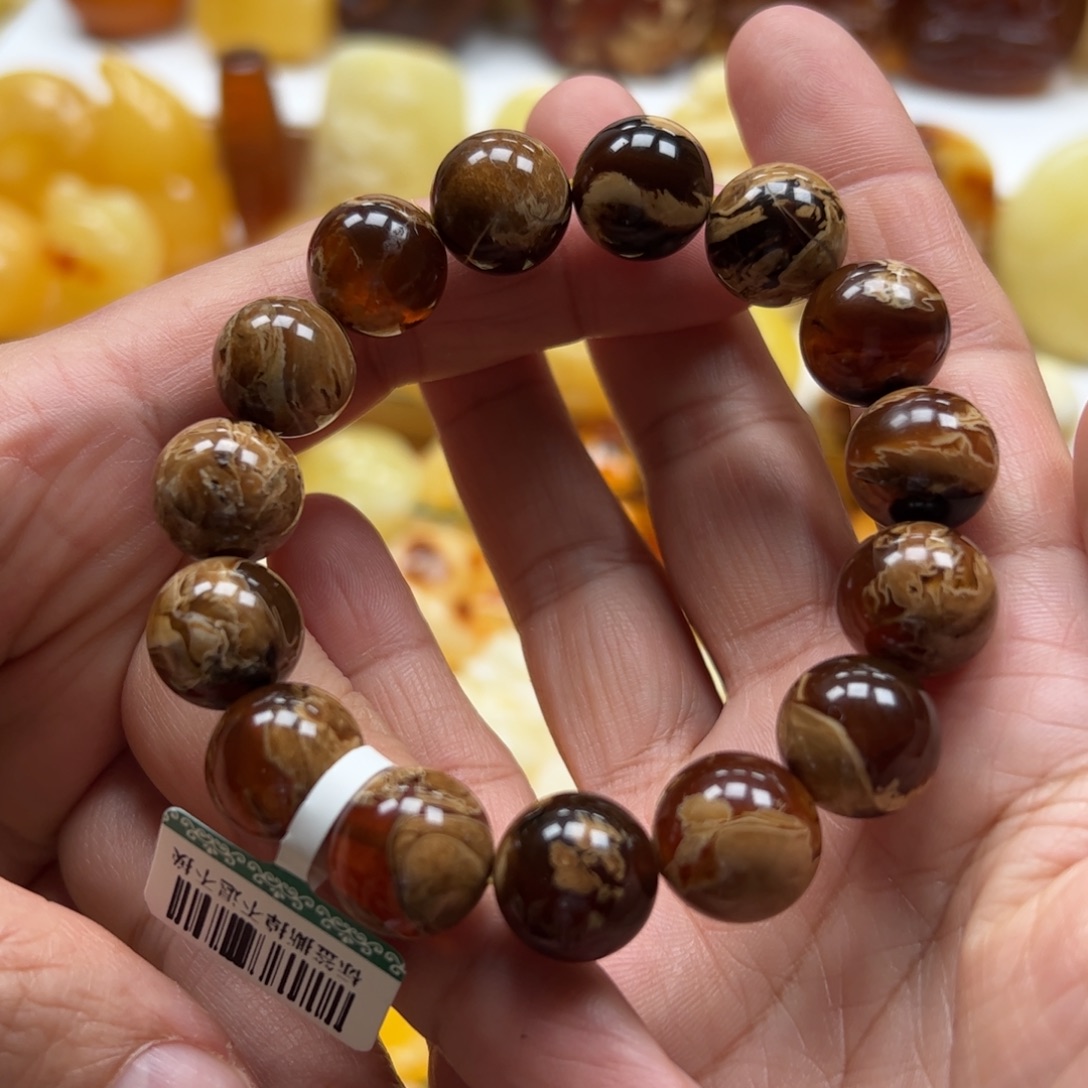 琥珀未镶嵌珠宝奇石