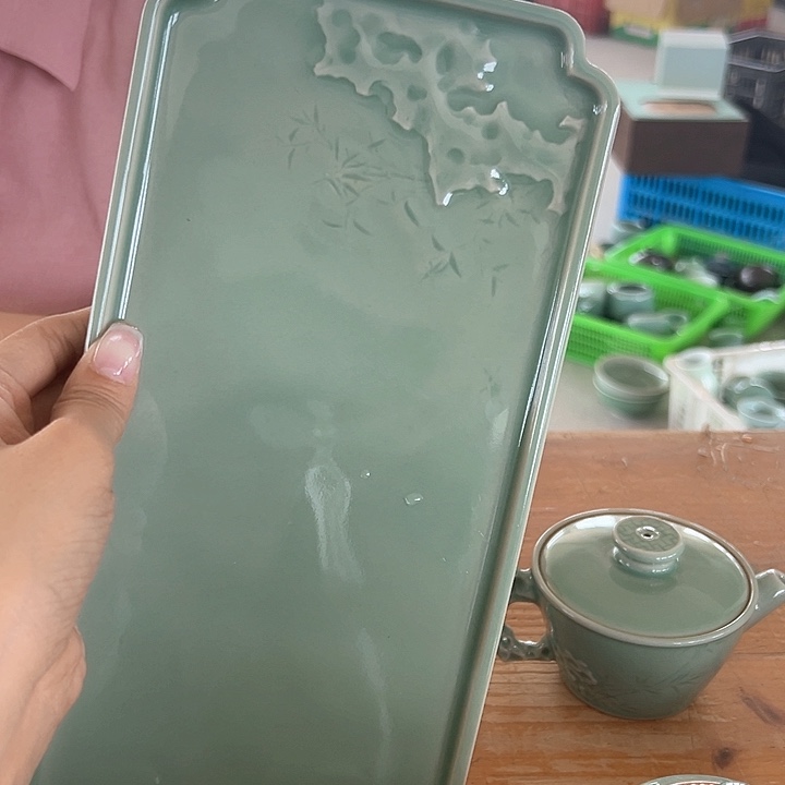 小米茶器龙泉青瓷