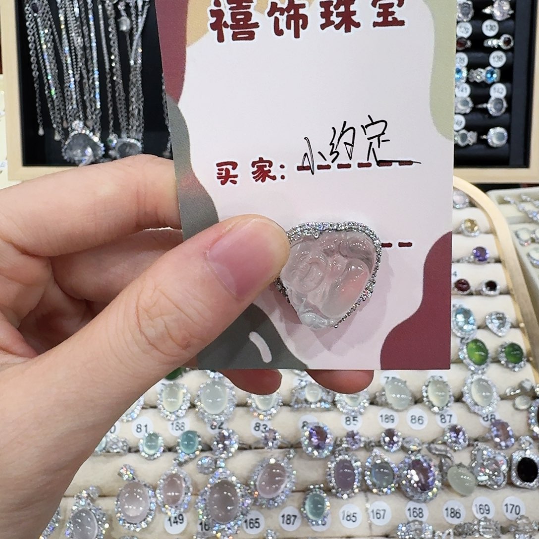 蛇纹石玉银S925镶嵌颈饰吊坠
