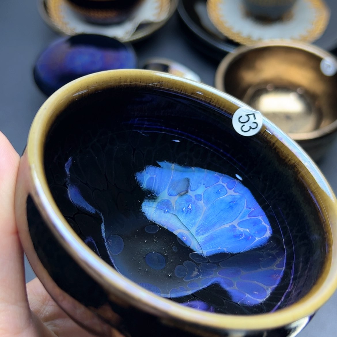 【闪购商品】茶盏建窑建盏主人杯微瑕