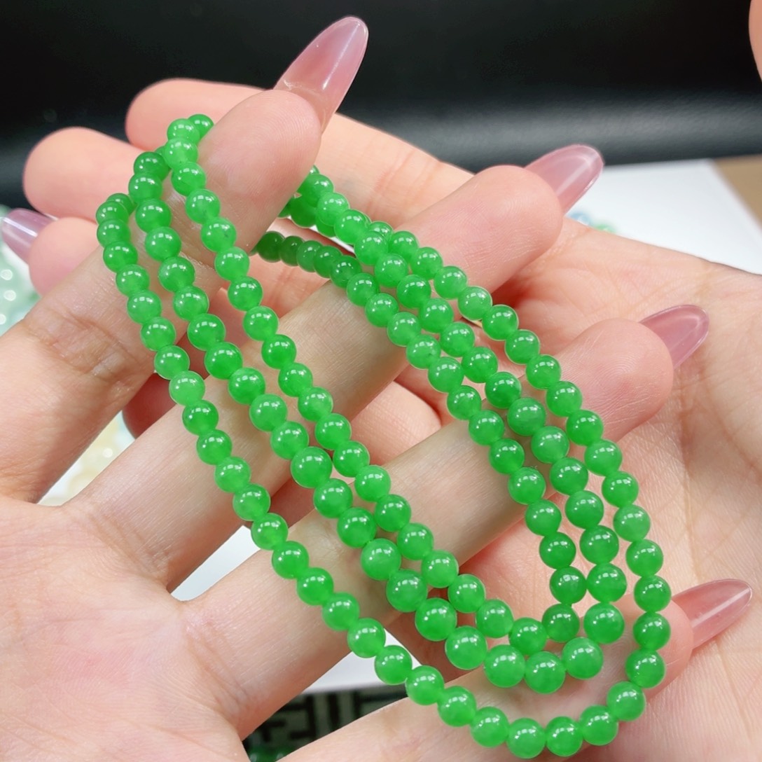 翡翠未镶嵌手链翡翠